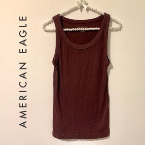 3 for $15 Medium American Eagle Tank, Maroon